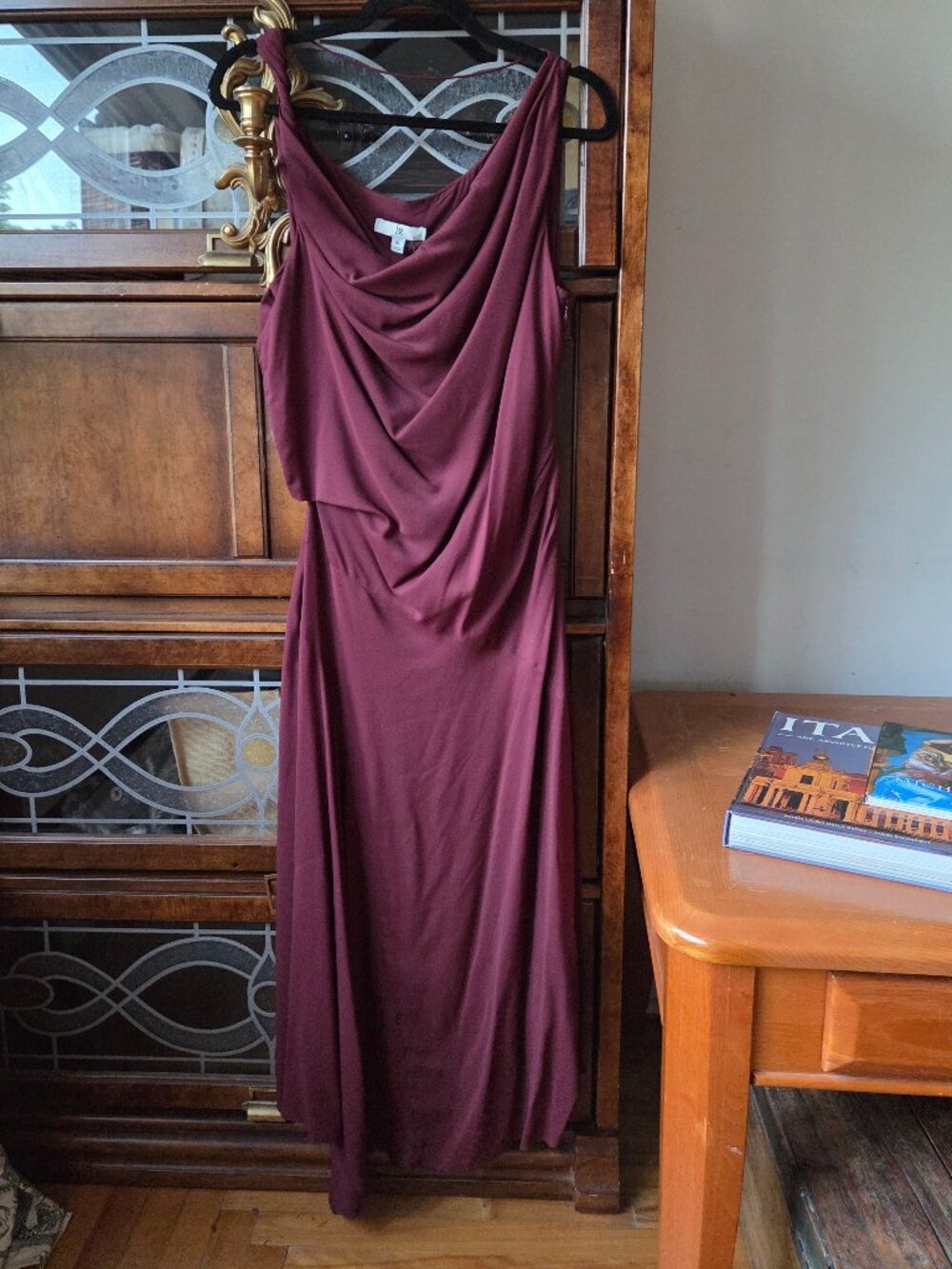 Stunning Banana Republic burgundy dress NWT